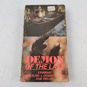 Demon Of The Lake VHS Tape VCR Video Scary Horror Cult Jack Elam Dub Taylor 1988